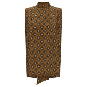 Alberto Biani Women Tie Print Top